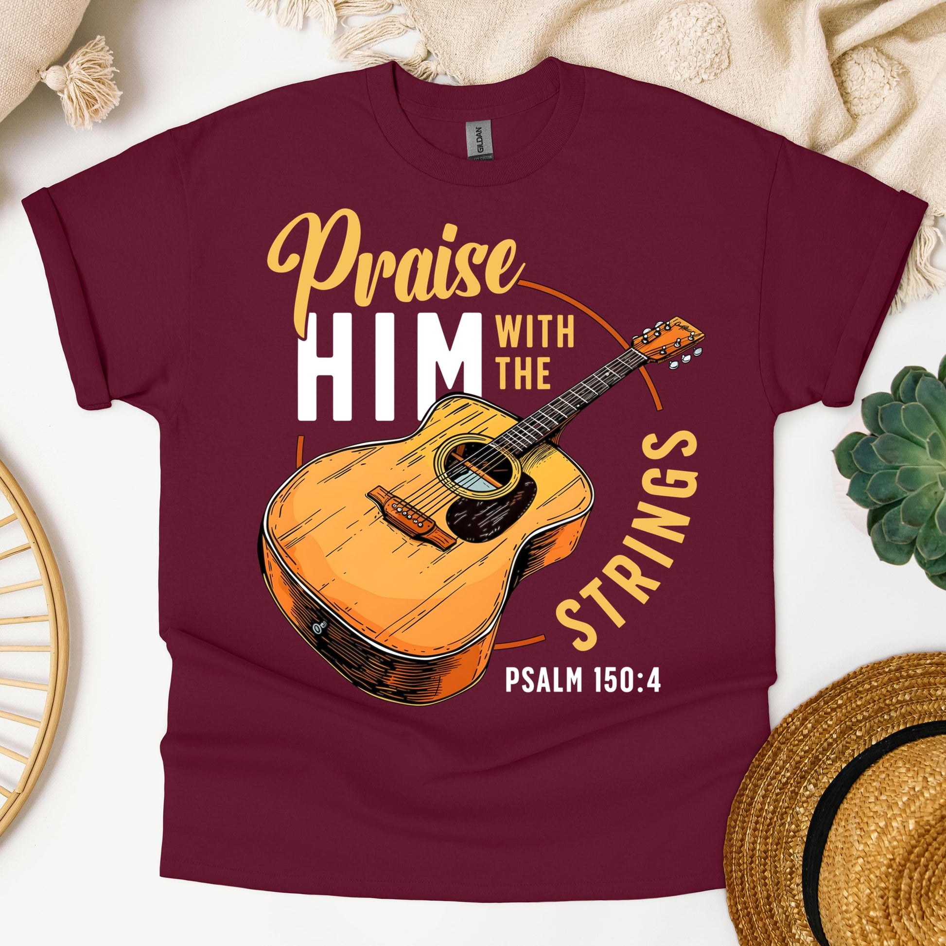 Praise Him With The Strings Psalm 150.4 01
