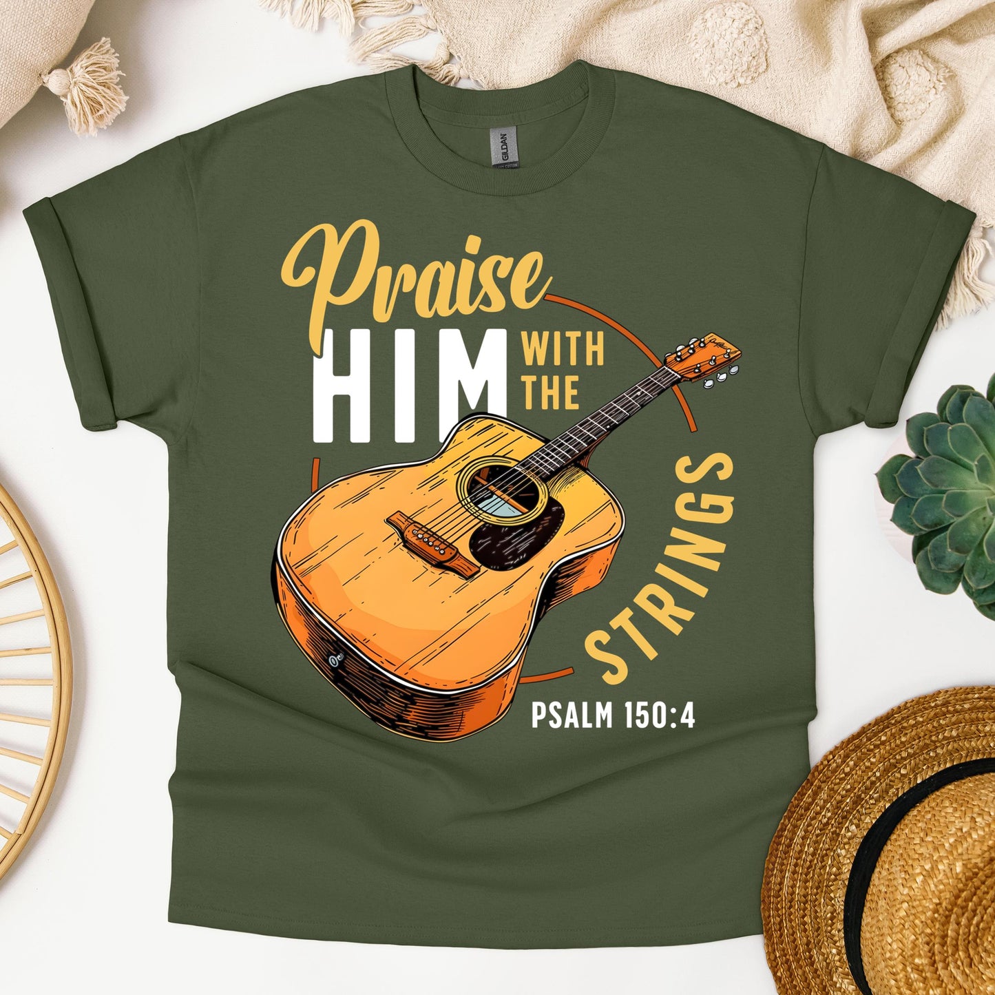 Praise Him With The Strings Psalm 150.4 01