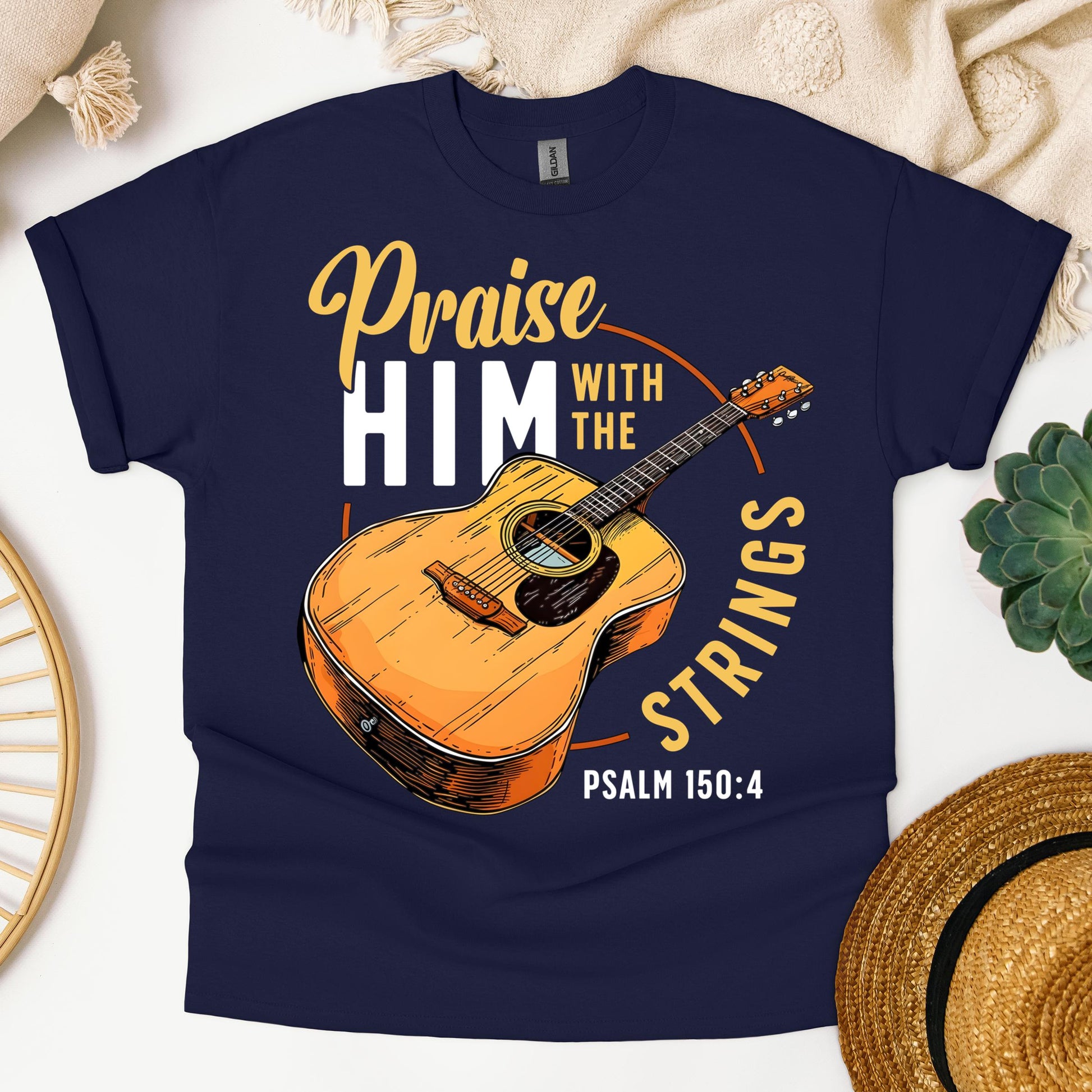 Praise Him With The Strings Psalm 150.4 01