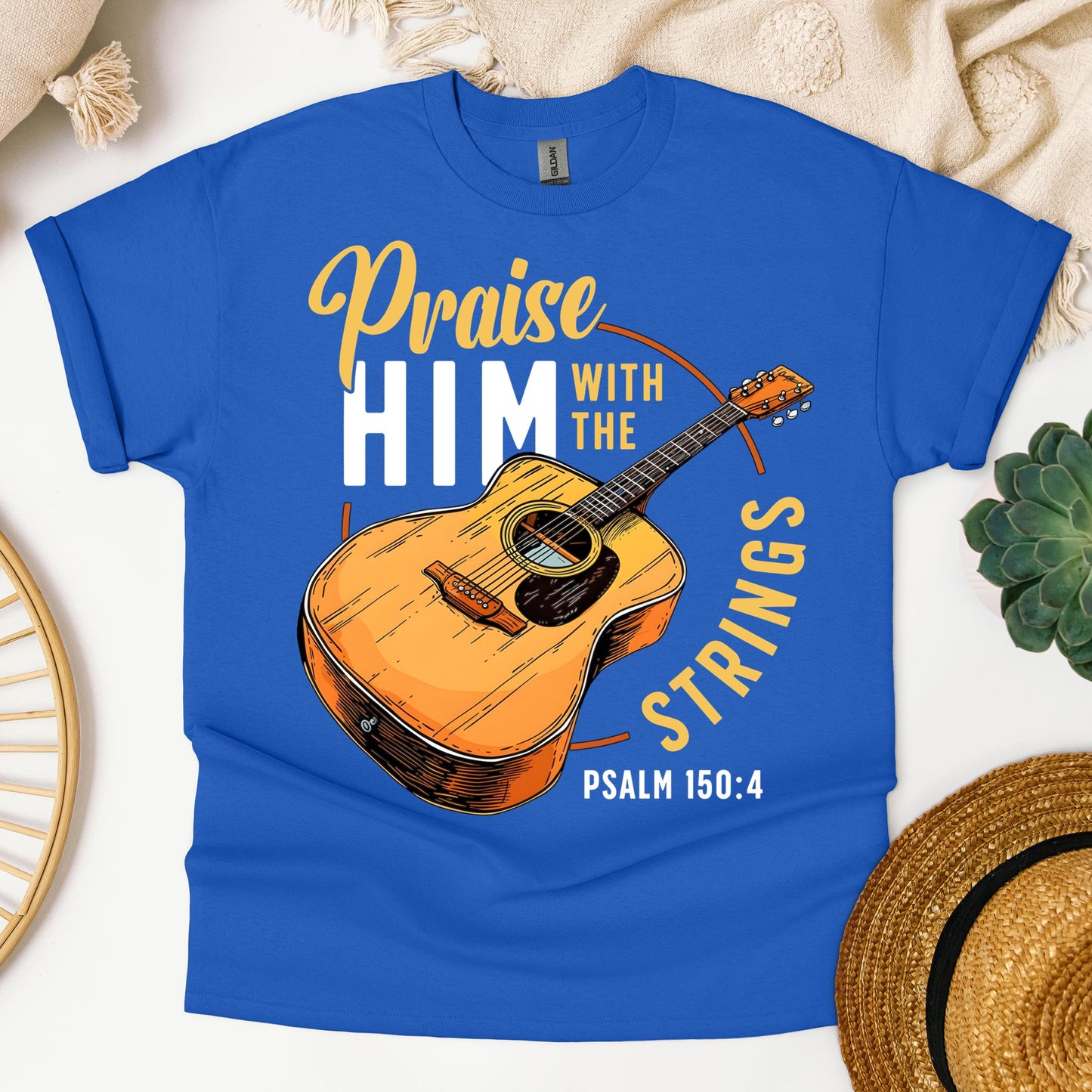 Praise Him With The Strings Psalm 150.4 01