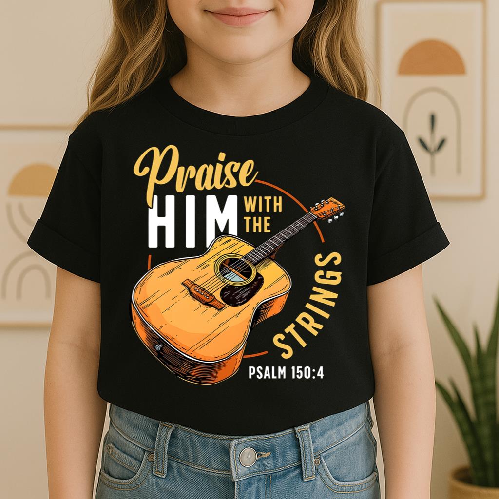 Praise Him With The Strings Psalm 150.4 01