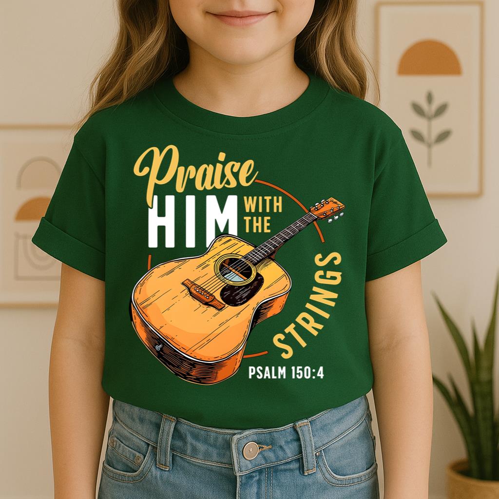 Praise Him With The Strings Psalm 150.4 01
