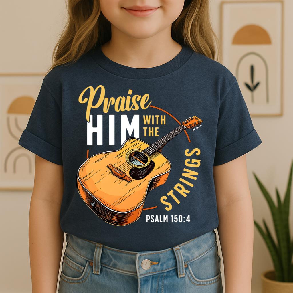 Praise Him With The Strings Psalm 150.4 01
