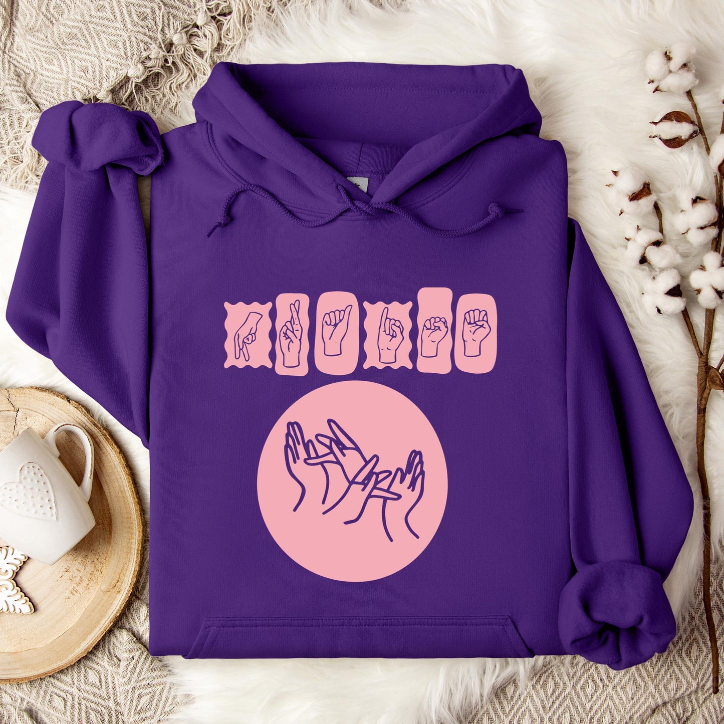 Praise Jesus ASL Hoodie