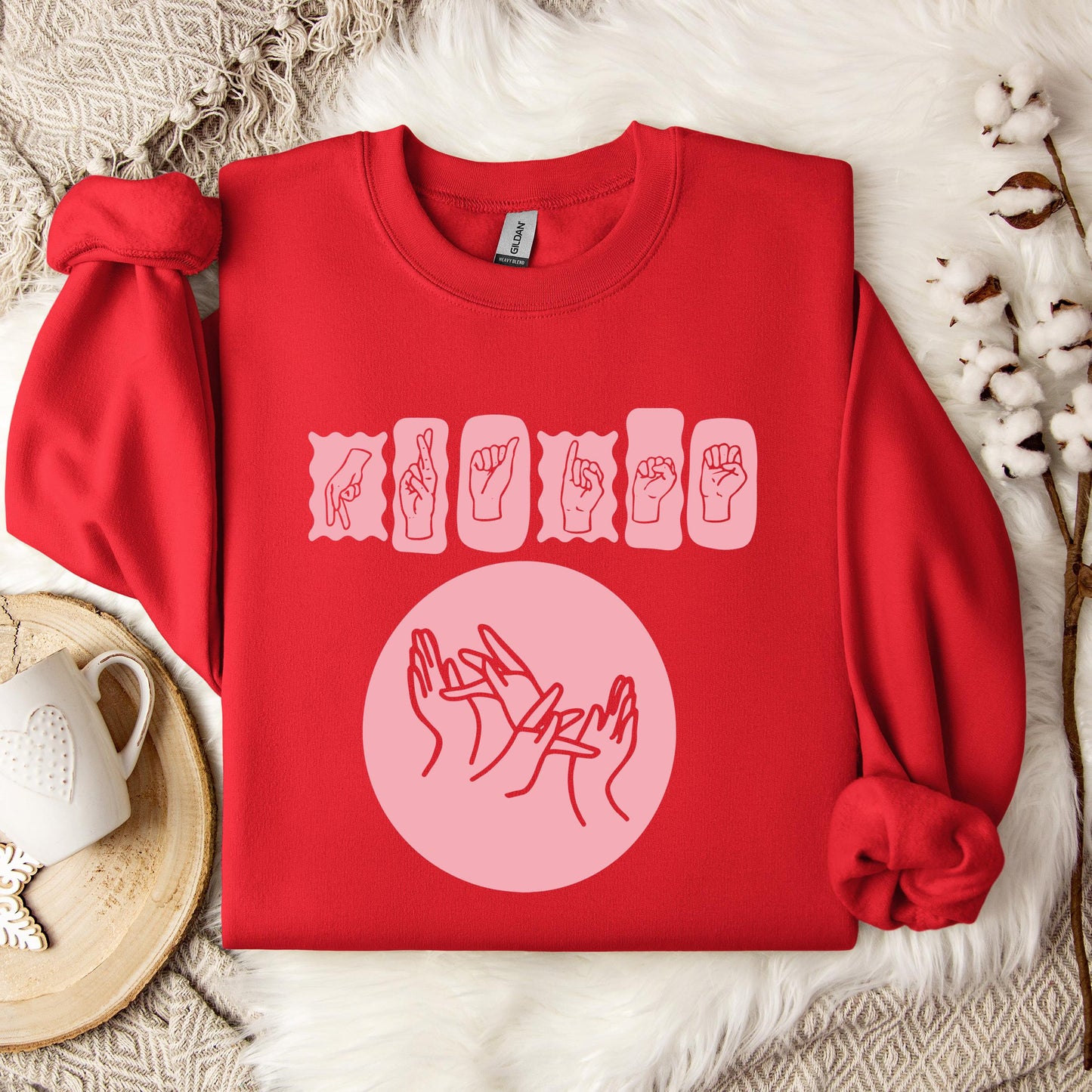 Praise Jesus ASL Sweatshirt