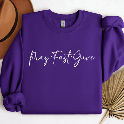 Pray Fast Give 01