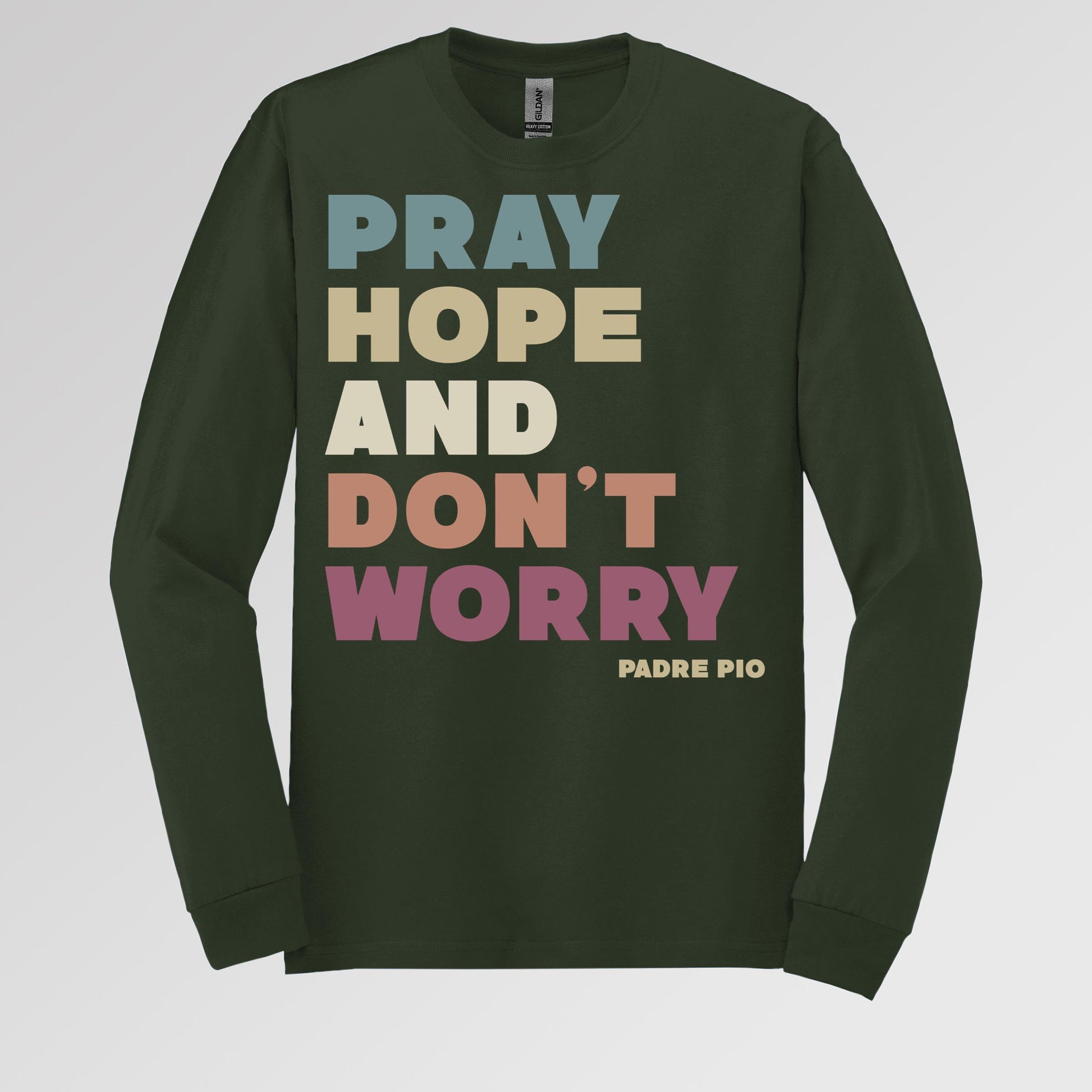 Pray Hope And Don_t Worry Padre Pio 01