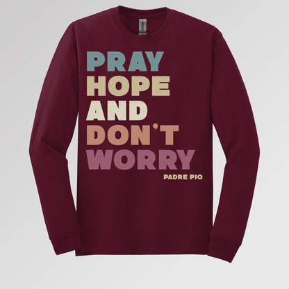 Pray Hope And Don_t Worry Padre Pio 01
