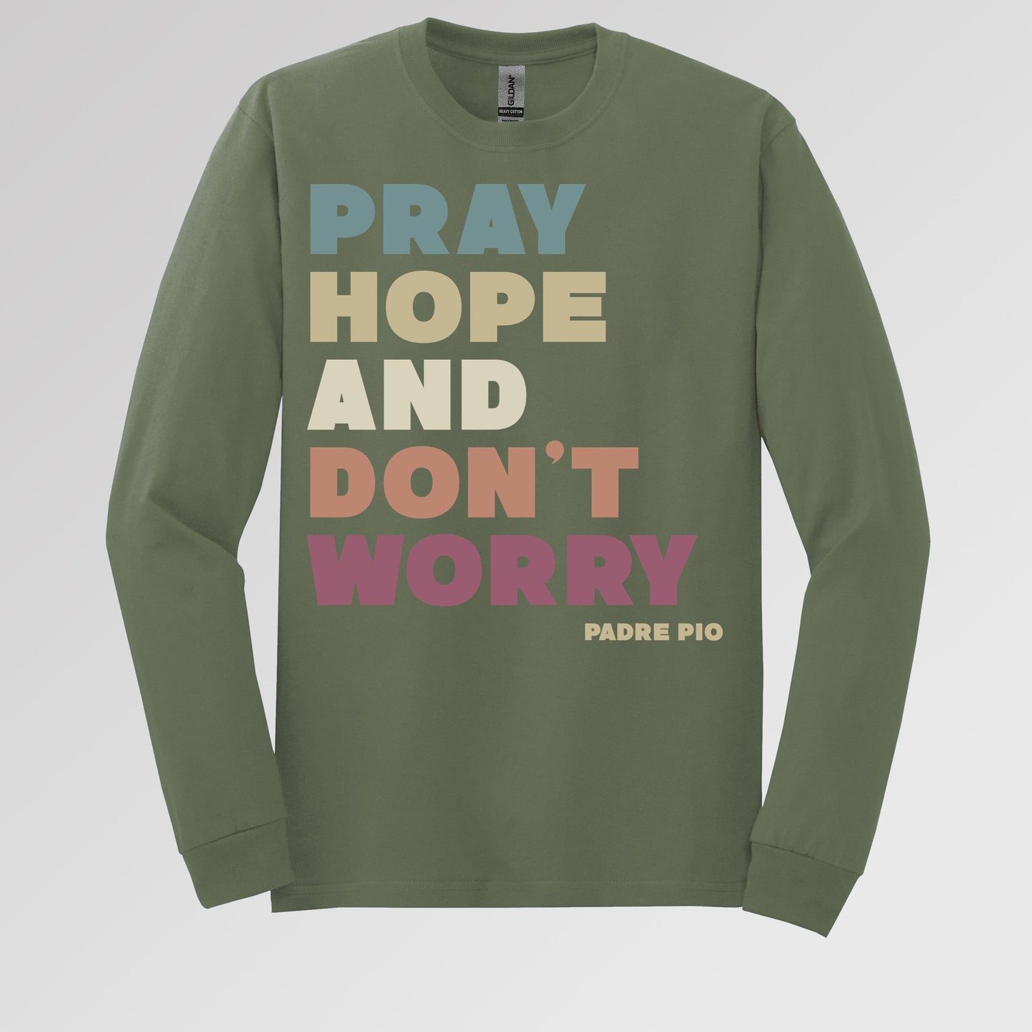 Pray Hope And Don_t Worry Padre Pio 01