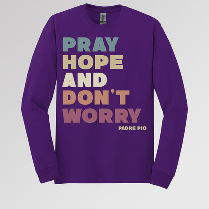 Pray Hope And Don_t Worry Padre Pio 01