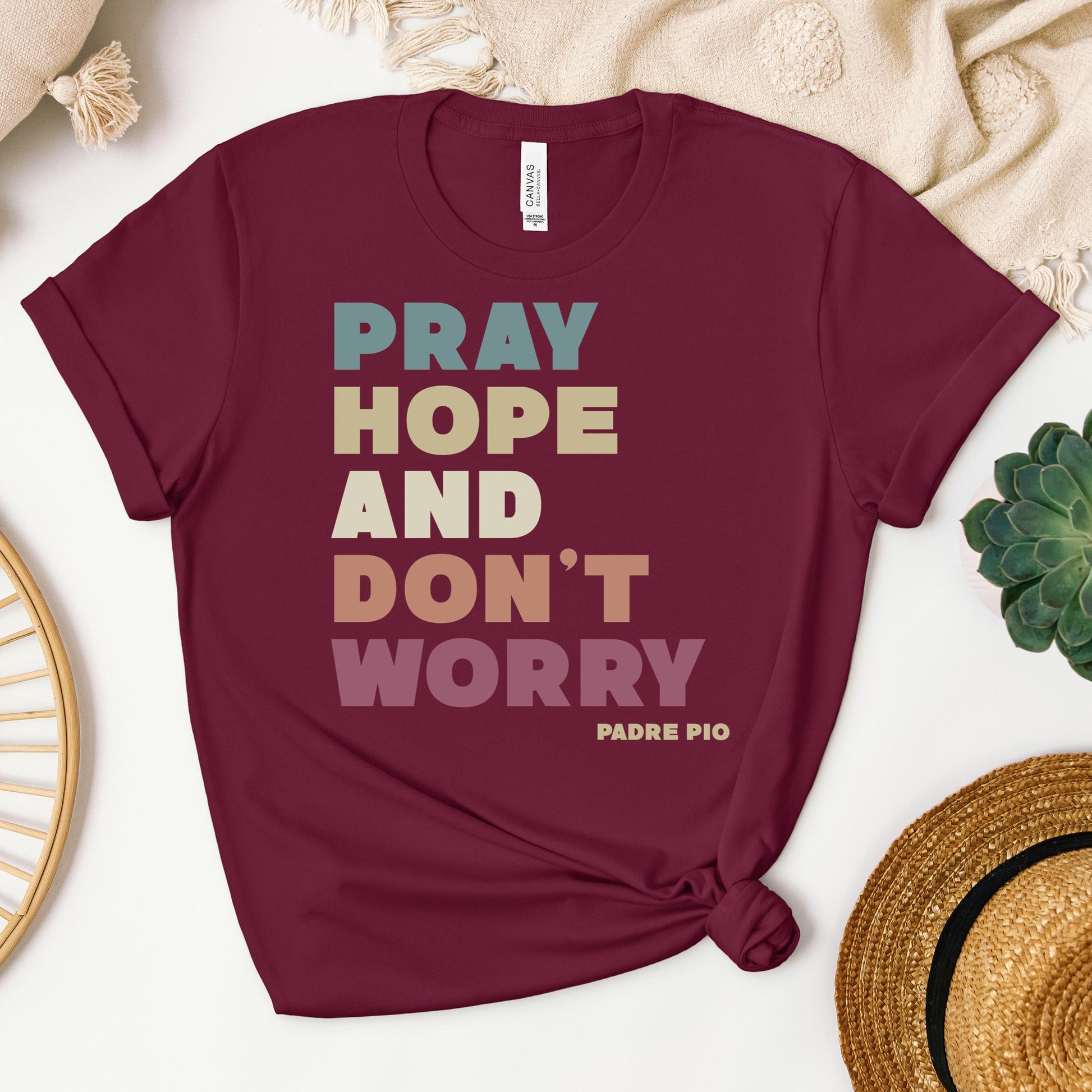 Pray Hope And Don_t Worry Padre Pio 01