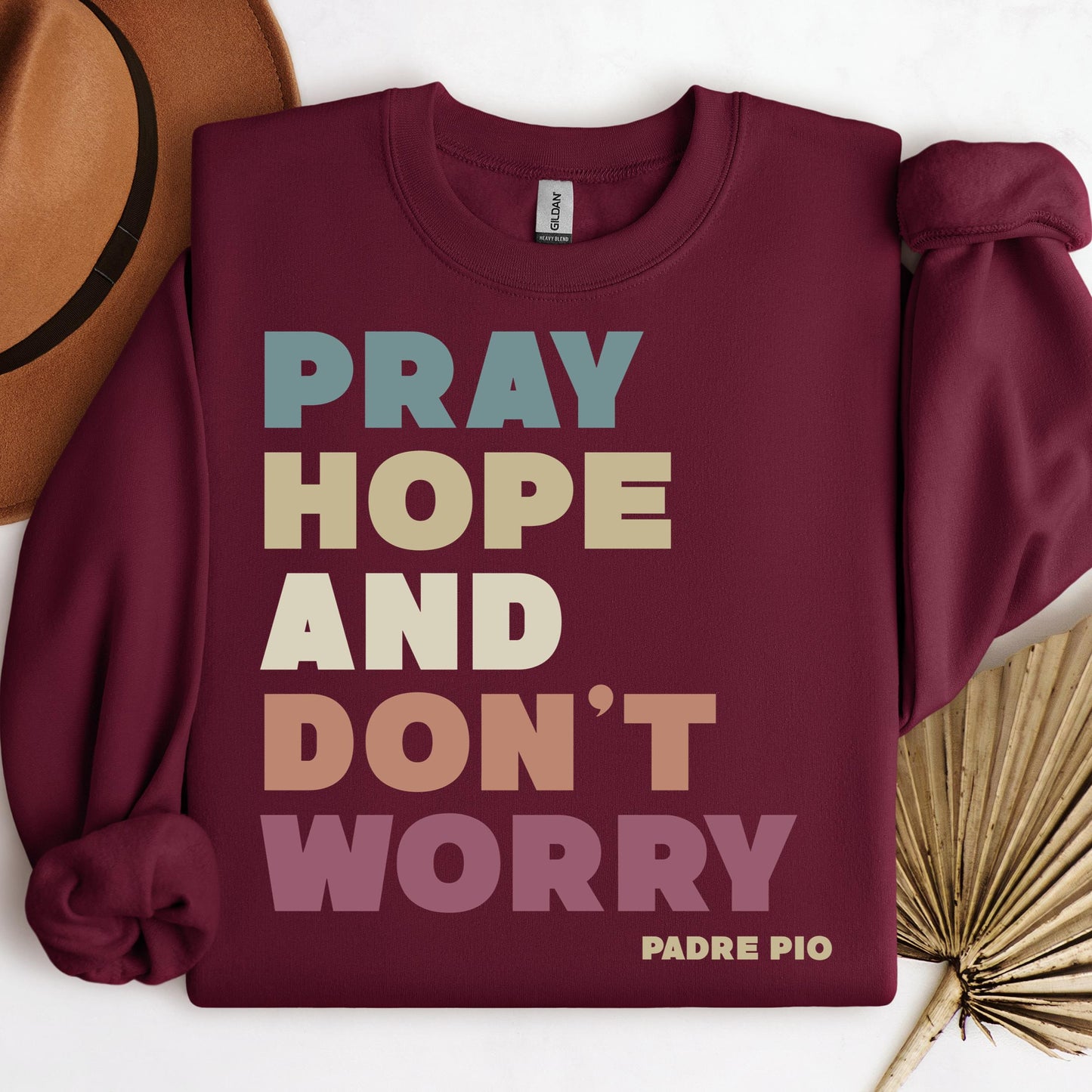 Pray Hope And Don_t Worry Padre Pio 01