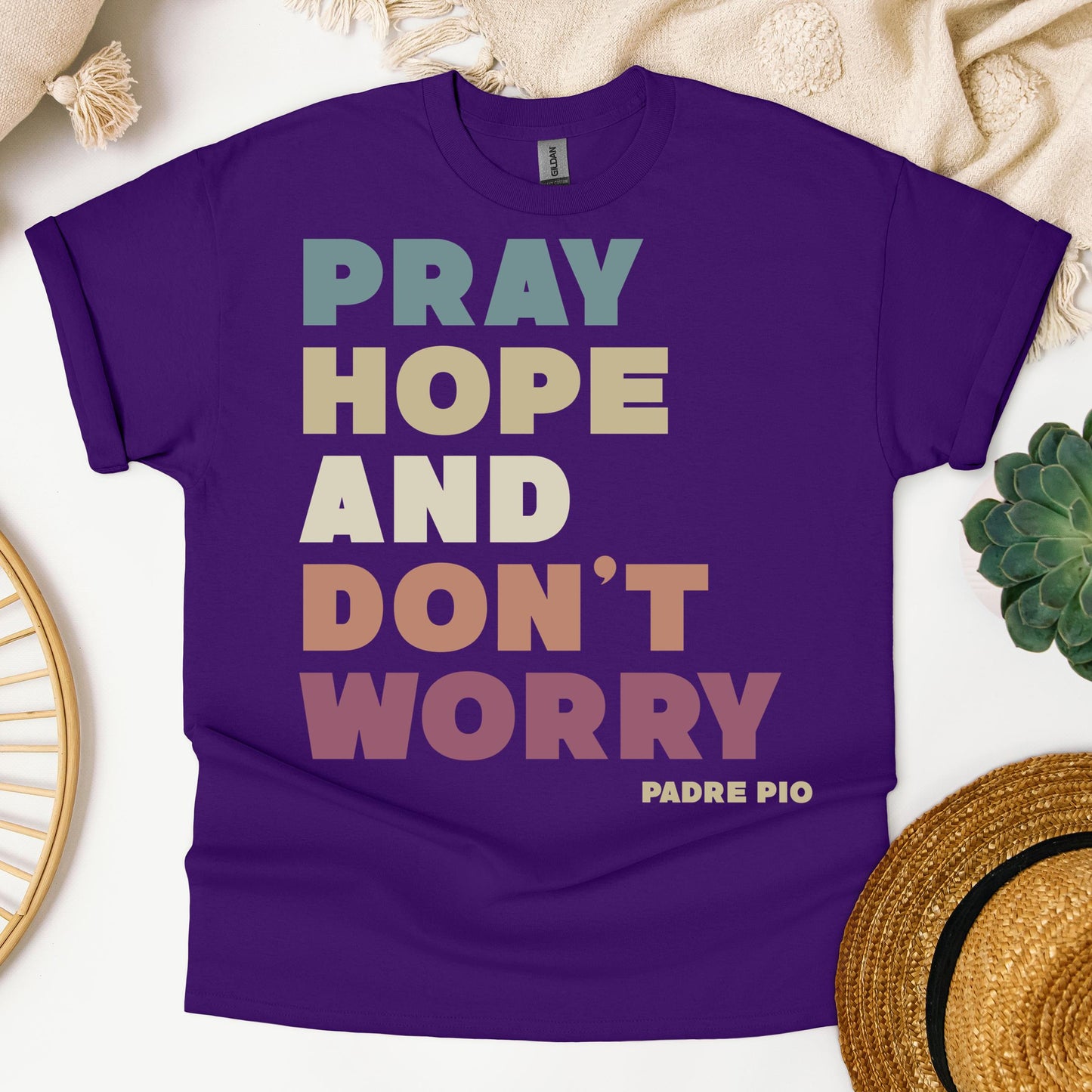 Pray Hope And Don_t Worry Padre Pio 01