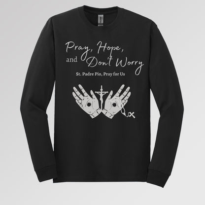 Pray Hope And Don_t Worry St Padre Pio Pray For Us 01