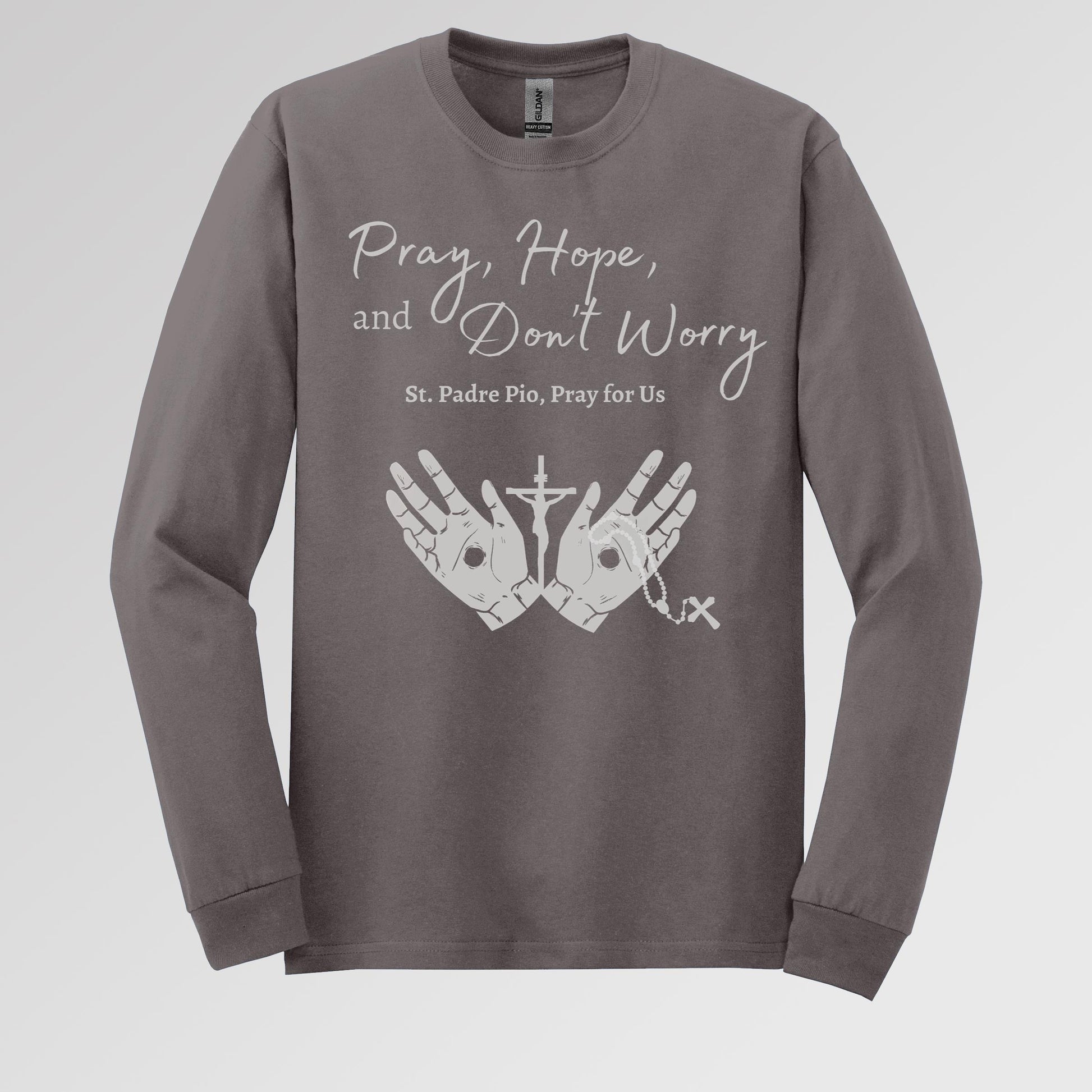 Pray Hope And Don_t Worry St Padre Pio Pray For Us 01