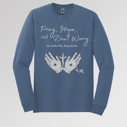Pray Hope And Don_t Worry St Padre Pio Pray For Us 01