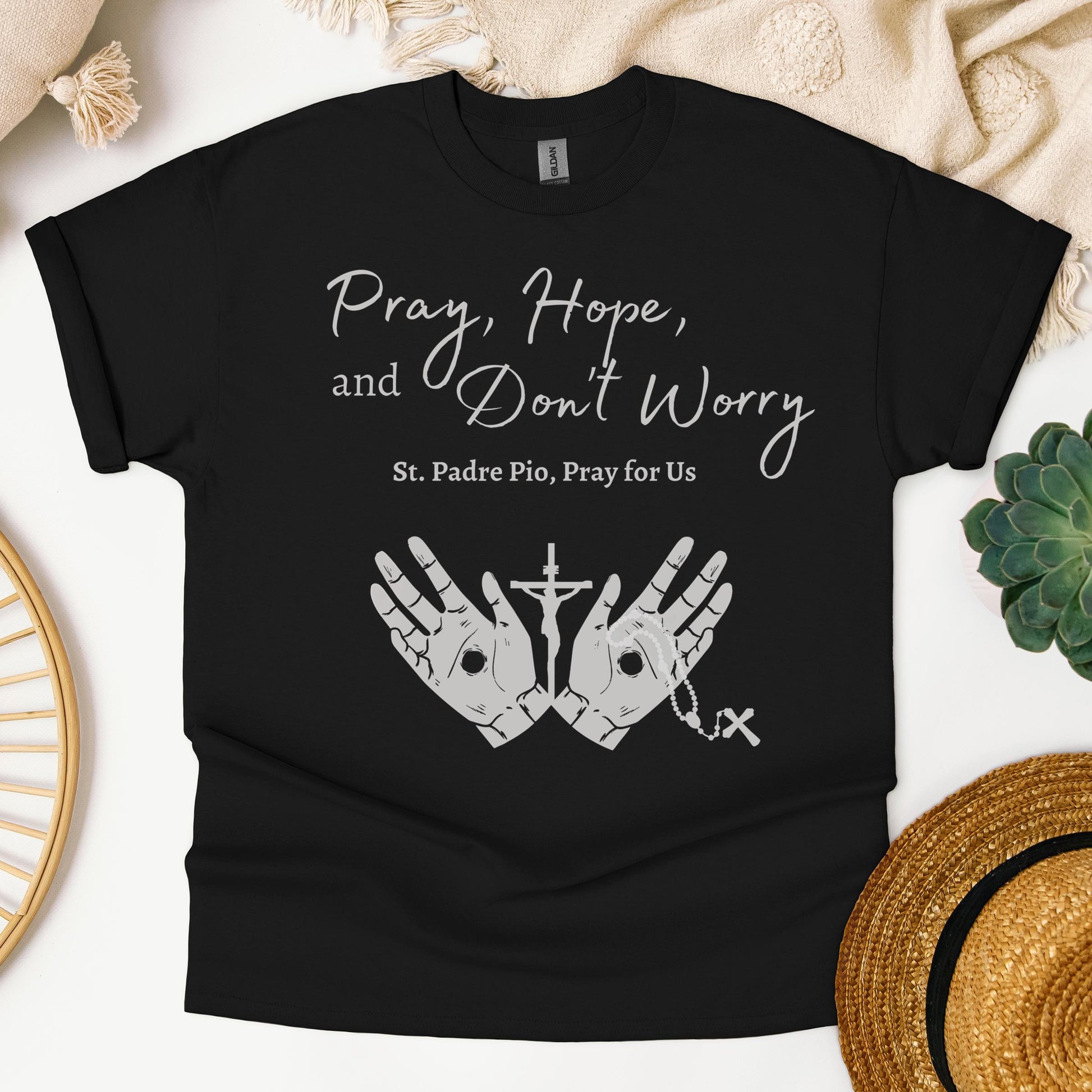 Pray Hope And Don_t Worry St Padre Pio Pray For Us 01