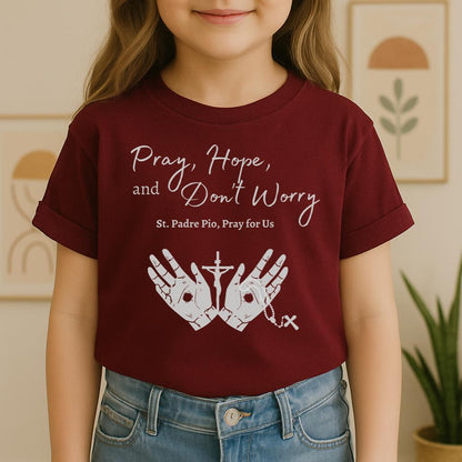 Pray Hope And Don_t Worry St Padre Pio Pray For Us 01