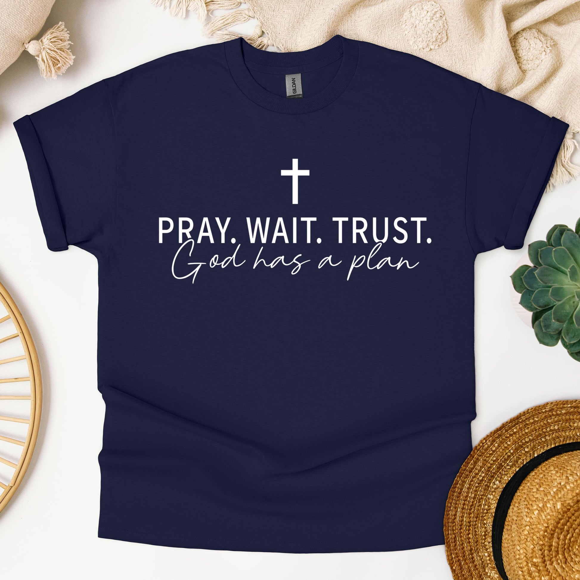 Pray Wait Trust God Has A Plan 01