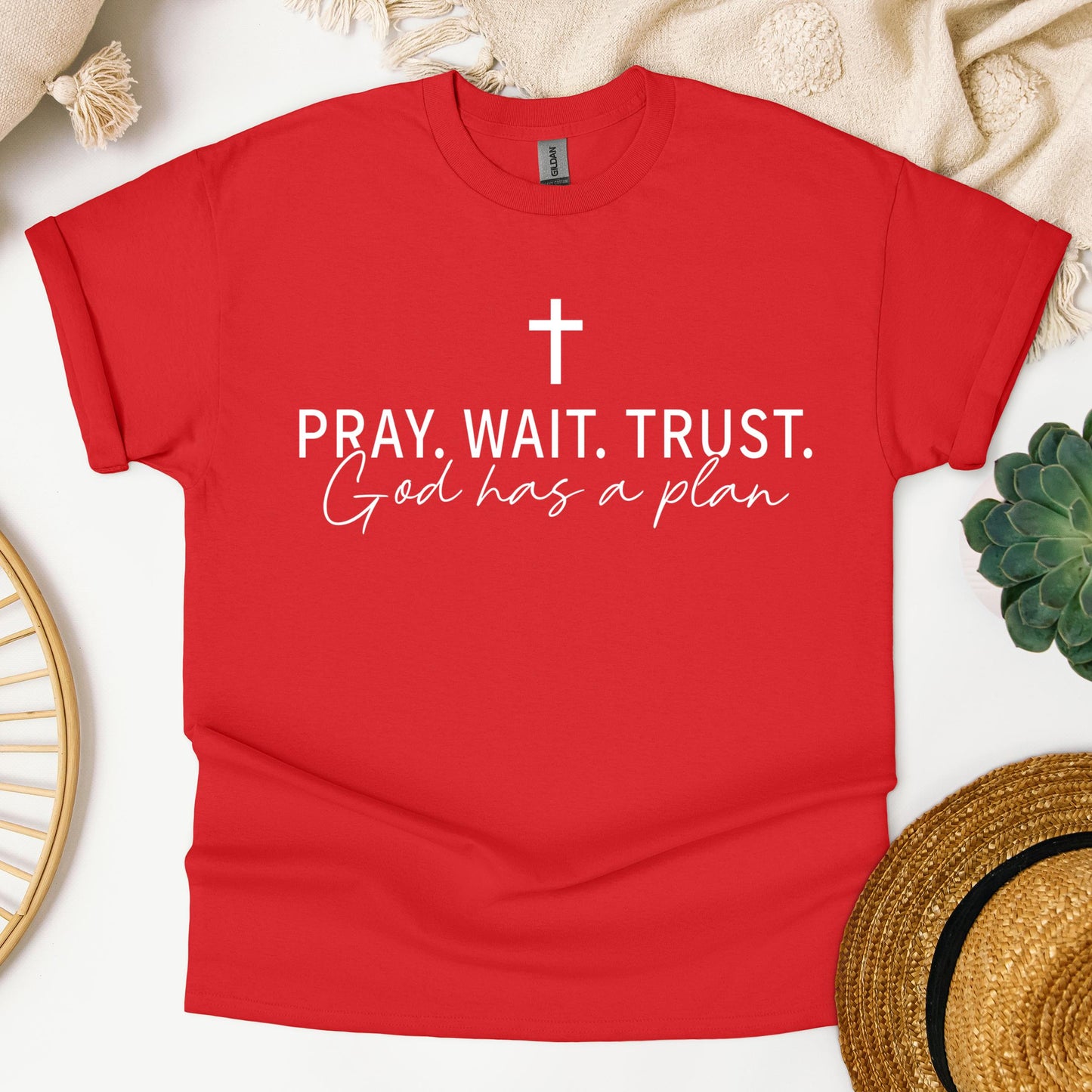 Pray Wait Trust God Has A Plan 01