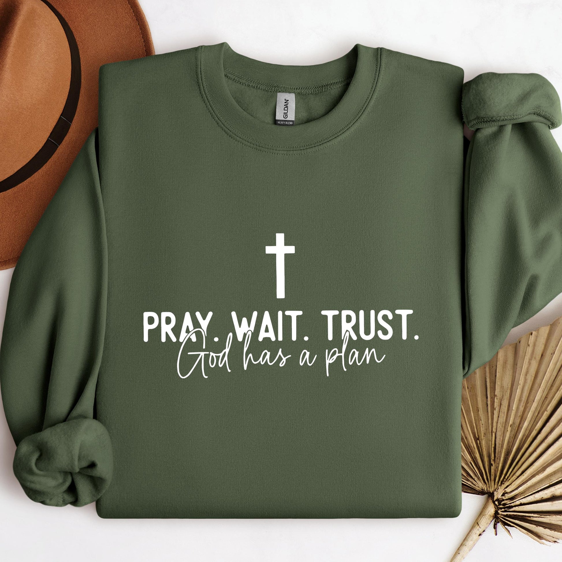 Pray Wait Trust God Has A Plan