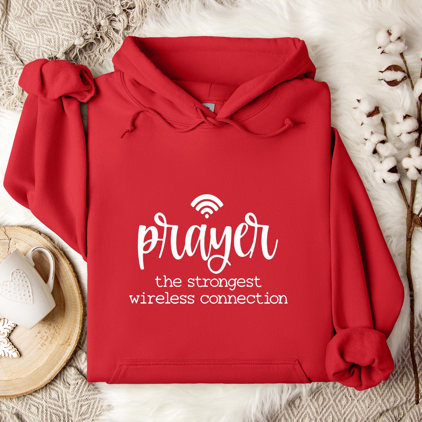 Prayer The Strongest Wireless Connection Hoodie