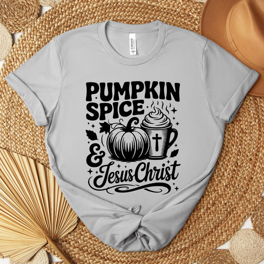 Pumpkin Spice And Jesus Christ 03 Premium T-shirt