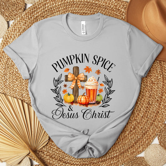 Pumpkin Spice & Jesus Christ 04 Premium T-shirt