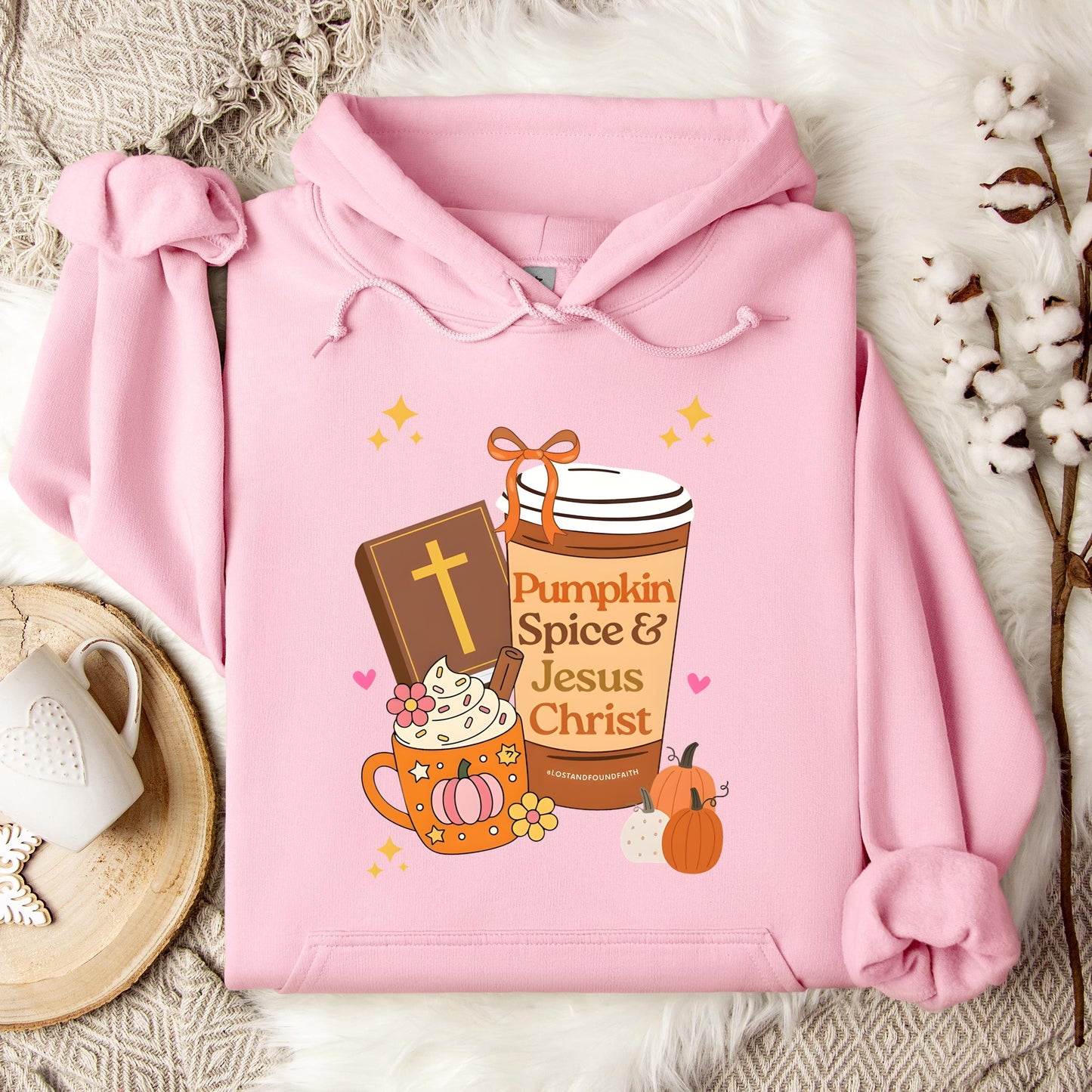 Pumpkin Spice & Jesus Christ 05 Hoodie