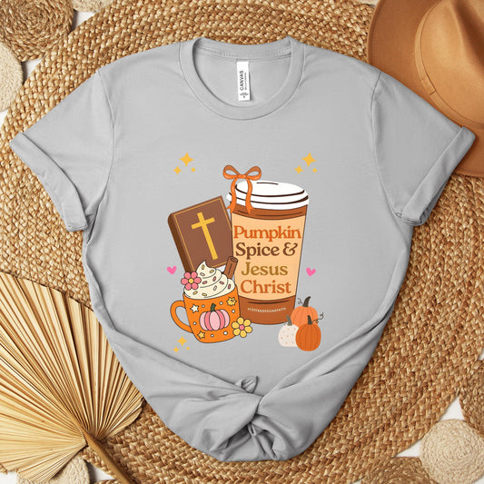 Pumpkin Spice & Jesus Christ 05 Premium T-shirt
