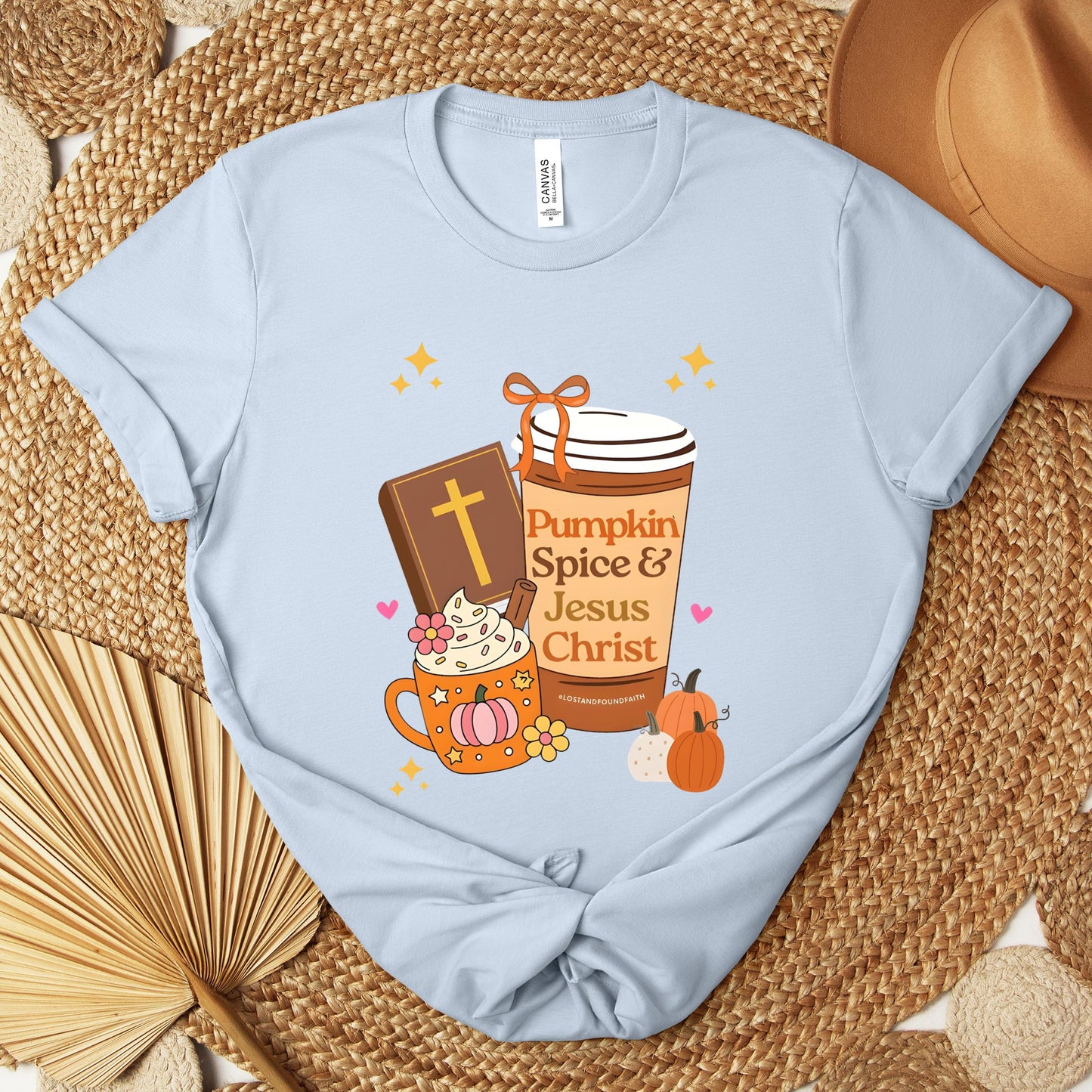 Pumpkin Spice & Jesus Christ 05 Premium T-shirt