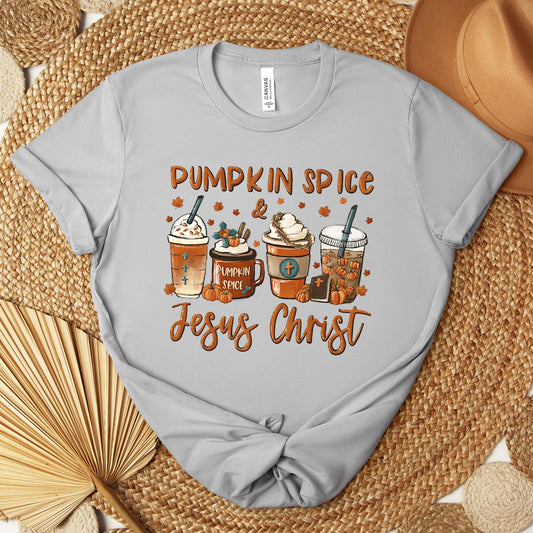 Pumpkin Spice & Jesus Christ 06 Premium T-shirt