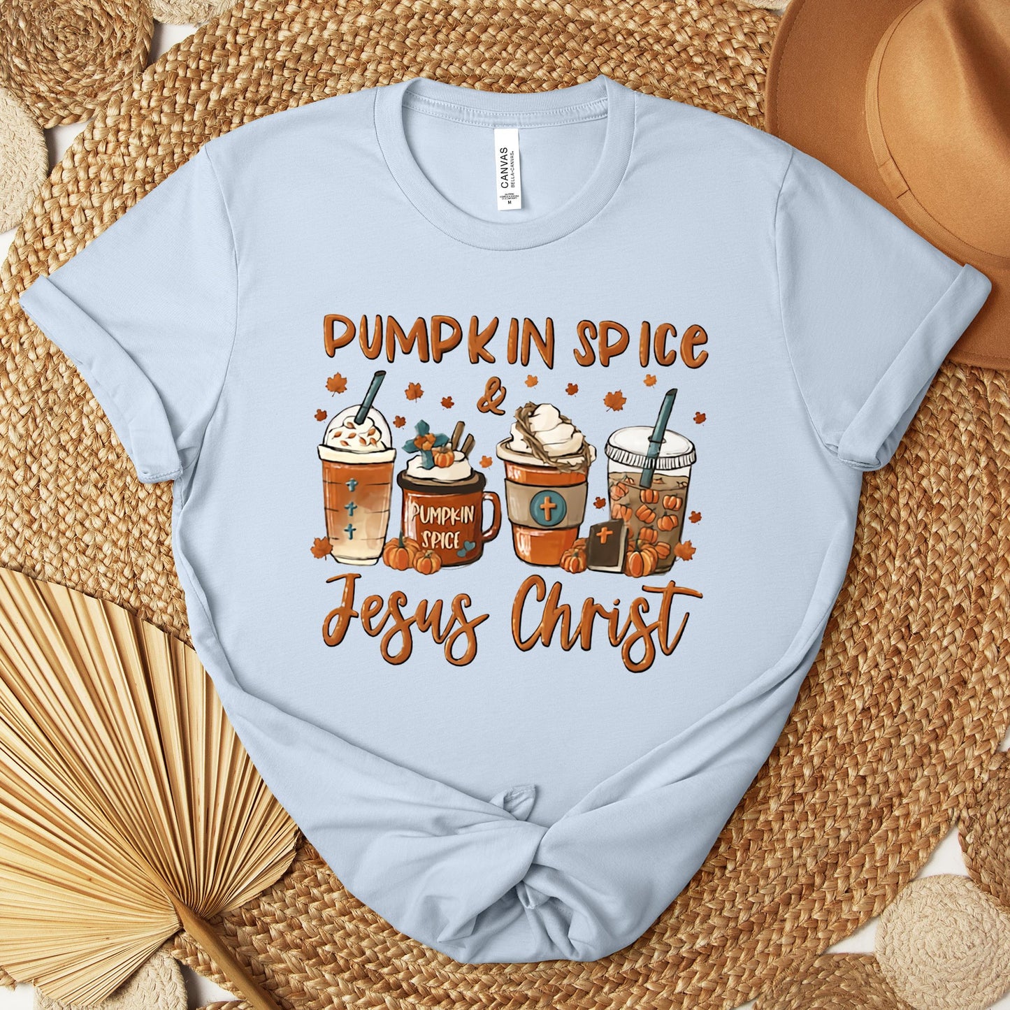 Pumpkin Spice & Jesus Christ 06 Premium T-shirt