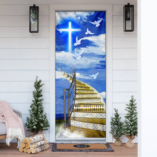 Jesus Door Cover Go To Heaven