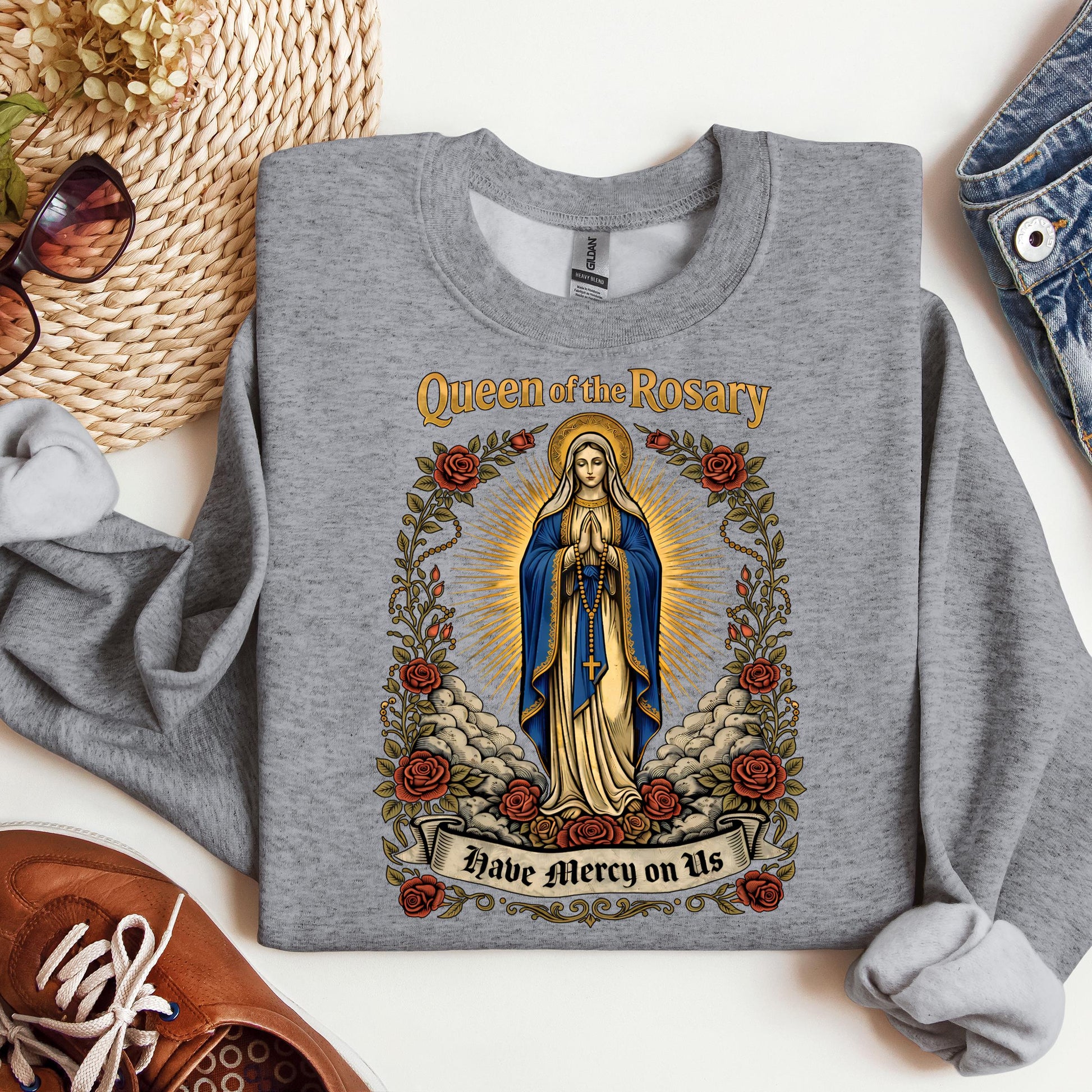 Queen Of The Rosary Have Mercy On Us