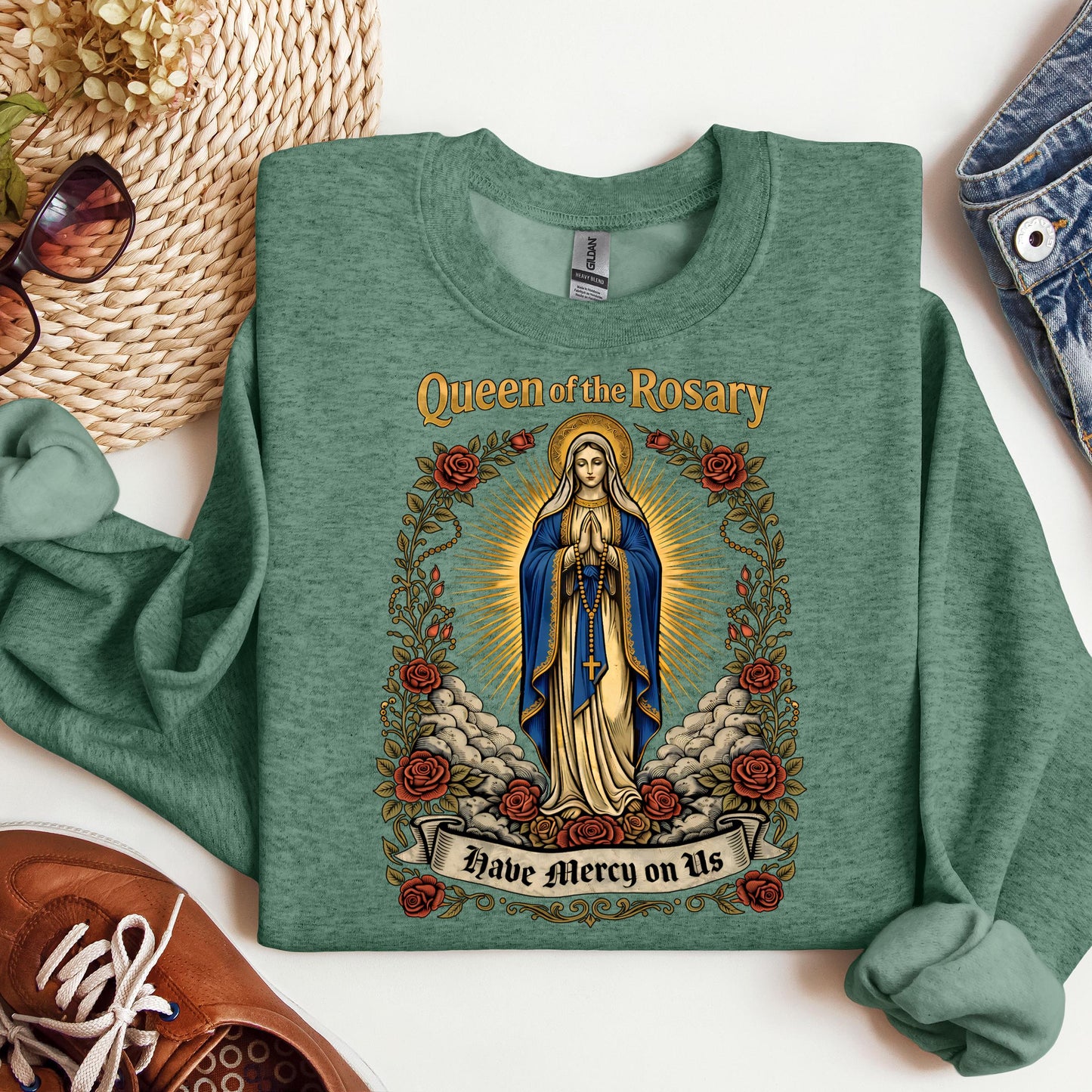 Queen Of The Rosary Have Mercy On Us