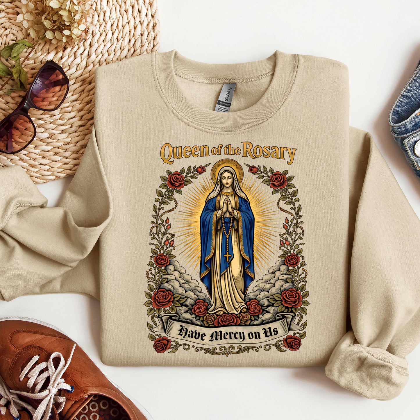 Queen Of The Rosary Have Mercy On Us
