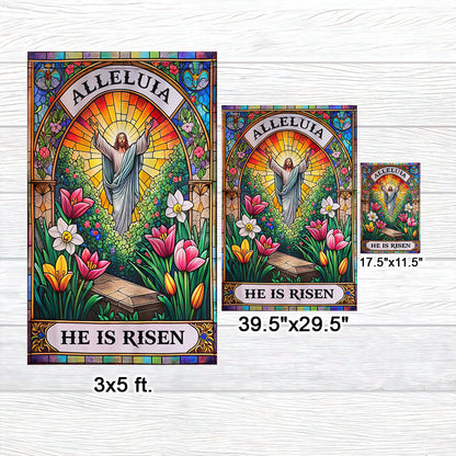 FLAGWIX  Jesus Christ Easter He Is Risen Resurrection Flag