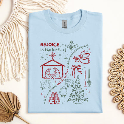 Rejoice In The Birth Of A Brown-skinned Middle Eastern Undocumented Immigrant