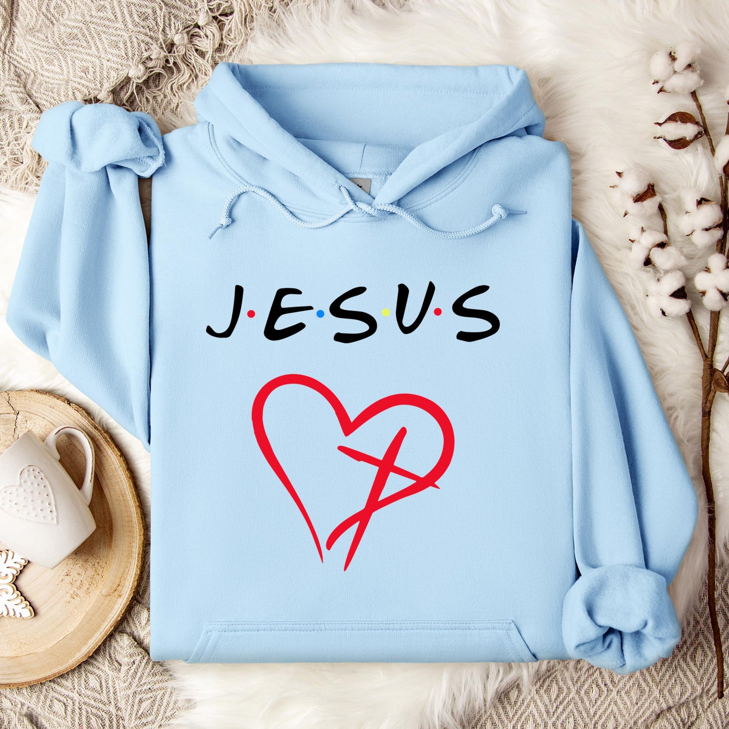 Religious Jesus Heart Hoodie