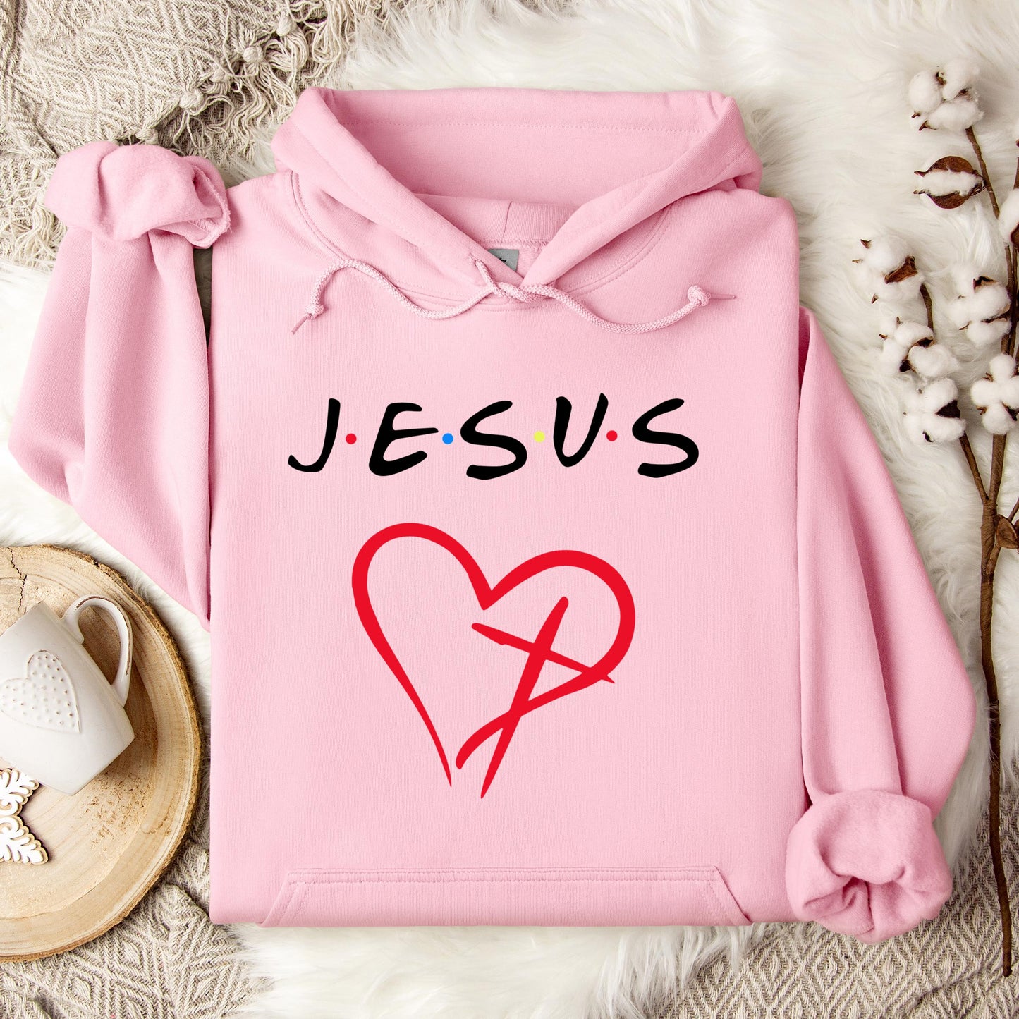 Religious Jesus Heart Hoodie