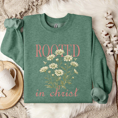Rooted In Christ 01 Sweatshirt