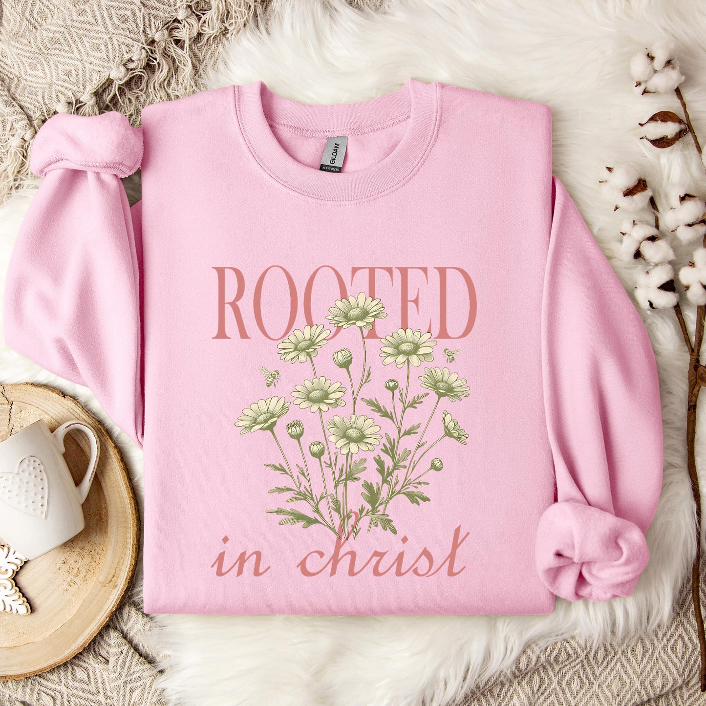 Rooted In Christ 01 Sweatshirt