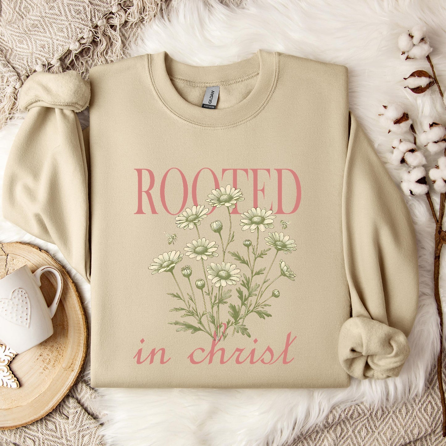 Rooted In Christ 01 Sweatshirt