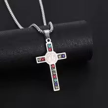 Saint Benedict Cross Necklace