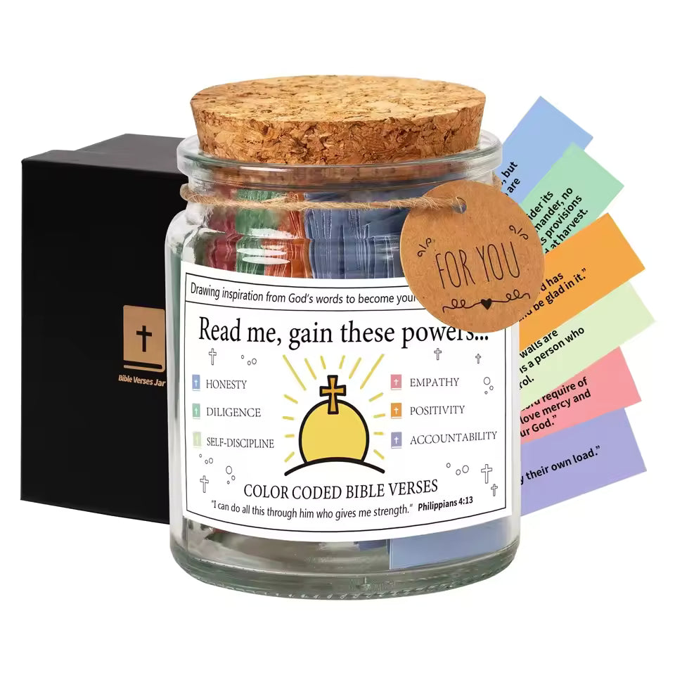 Handmade 90 Days Daily Grace Jar