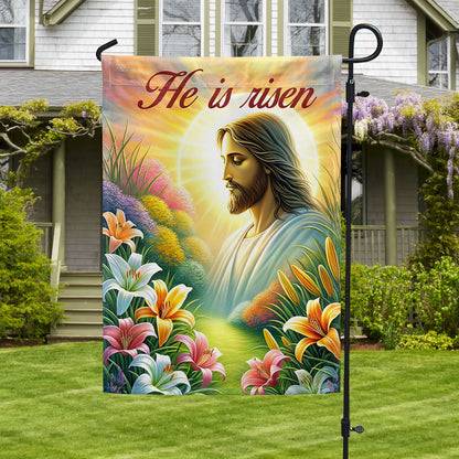 FLAGWIX  Jesus Christ Easter Day He Is Risen Flag