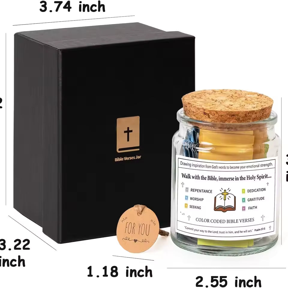 Handmade 90 Days Daily Grace Jar