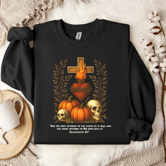 Sacred Heart Halloween Sweatshirt