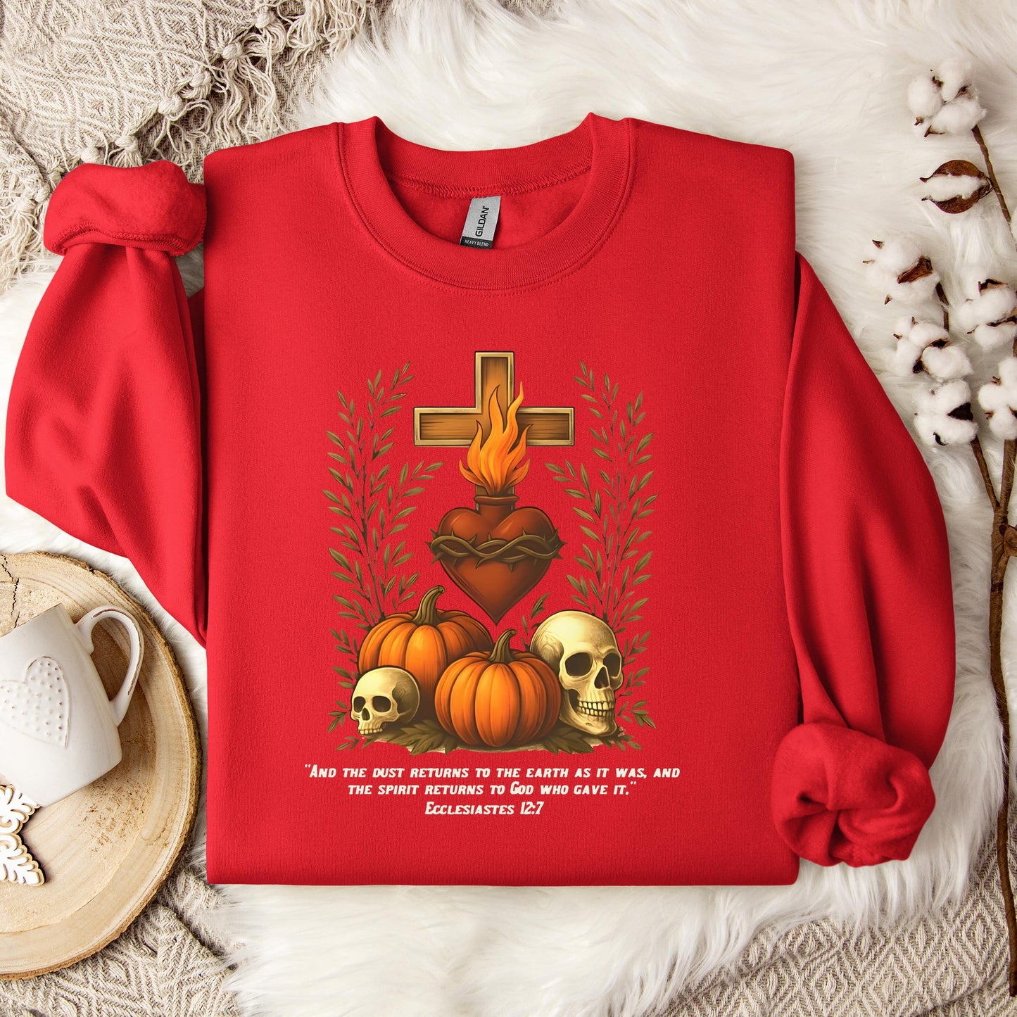 Sacred Heart Halloween Sweatshirt